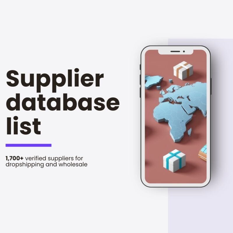 Dropshipping & Wholesale Supplier List