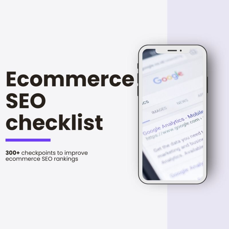 SEO Growth Checklist for Ecommerce