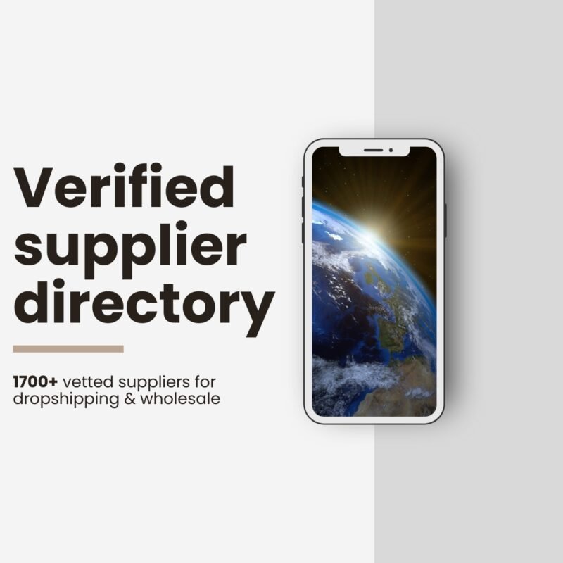 Ultimate Dropshipping & Wholesale Supplier List